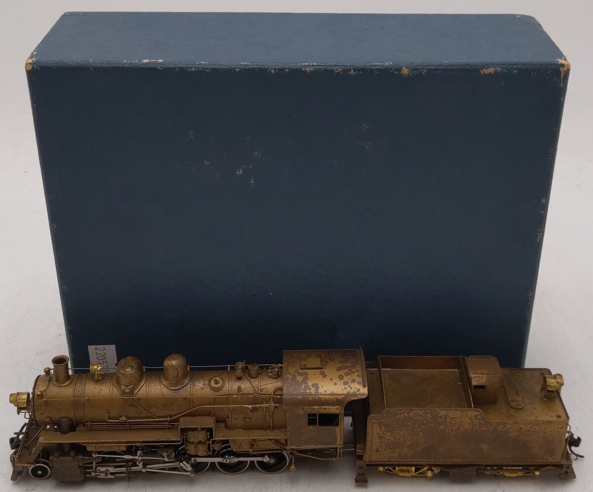 United Models/PFM HO BRASS Frisco 2-10-0 Russian Steam Locomotive & Tender/Box