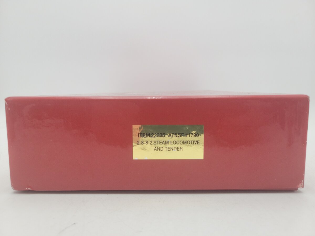 Proto 2000 23335 HO ATSF 2-8-8-2 Steam Locomotive & Tender #1790 VG/Box