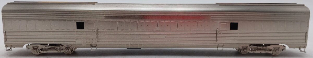 Oriental Limited 3430 HO BRASS Nickel Plated ATSF Baggage Car EX/Box