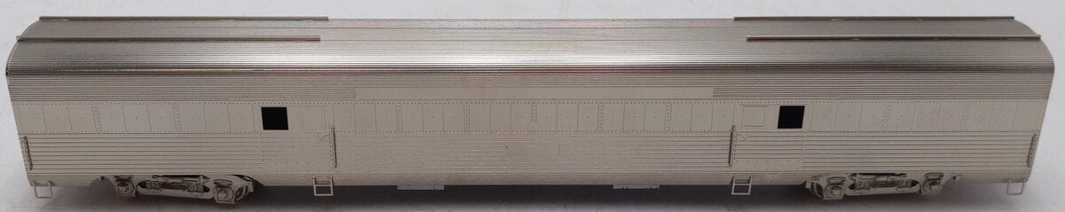 Oriental Limited 3430 HO BRASS Nickel Plated ATSF Baggage Car EX/Box