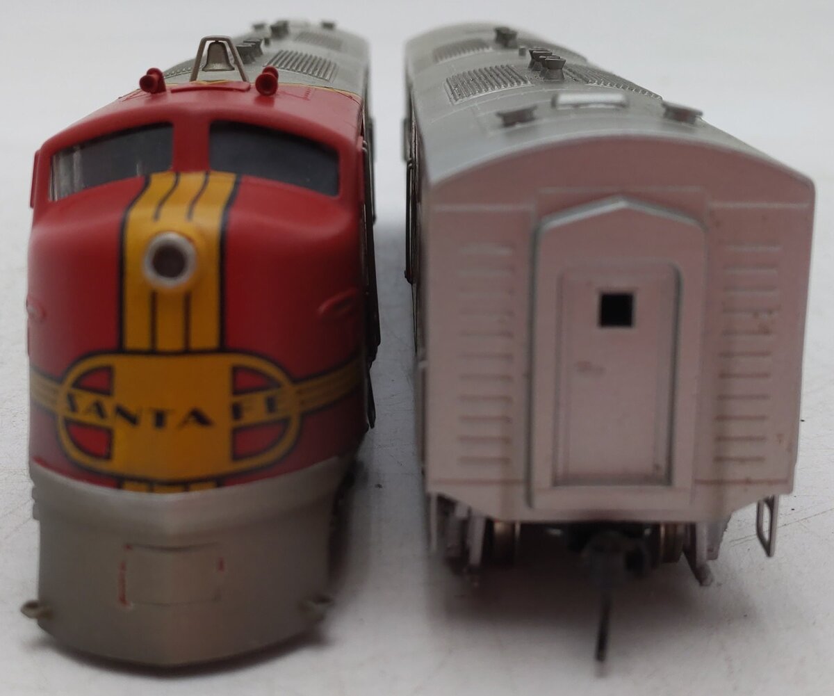 Hallmark Models HO Brass Santa Fe EMD E-3/6 AB Diesel Set EX/Box