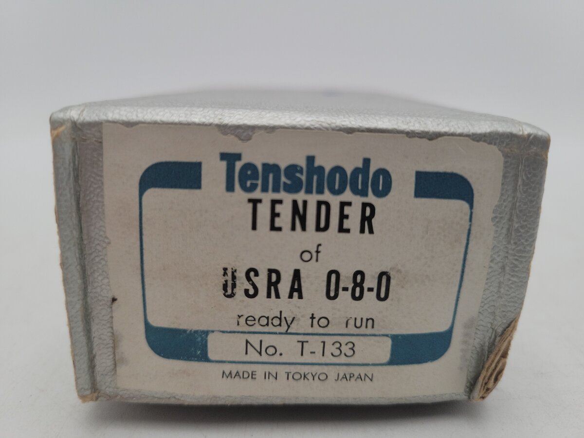 Tenshodo T-133 HO BRASS USRA 0-8-0 Tender - Painted VG/Box