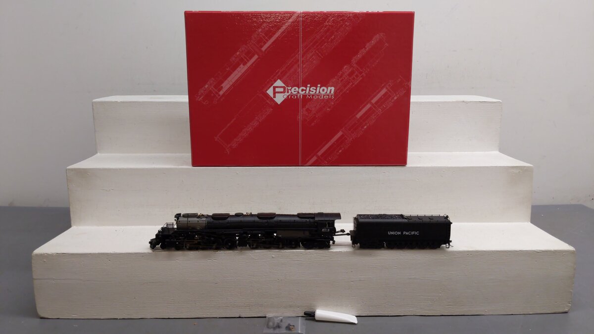 Precision Craft Models 580 HO Scale UP Big Boy Steam Loco & Tender #4014 EX/Box