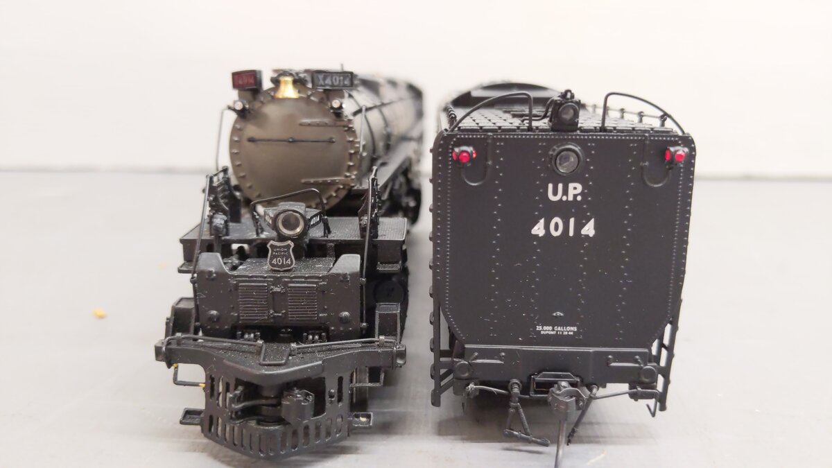 Precision Craft Models 580 HO Scale UP Big Boy Steam Loco & Tender #4014 EX/Box