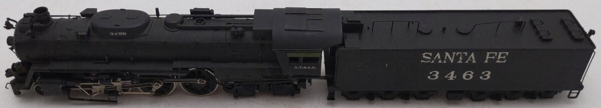 Tenshodo 139 HO Brass Santa Fe 4-6-4 Hudson Steam Loco & Tender EX/Box
