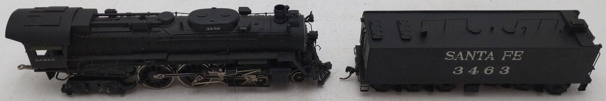 Tenshodo 139 HO Brass Santa Fe 4-6-4 Hudson Steam Loco & Tender EX/Box