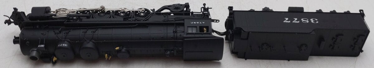 Broadway Limited 81 HO AT&SF 2-10-2 Steam Locomotive #3877 w/DCC & QSI Sound EX/Box