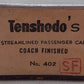 Tenshodo 402 HO Scale Brass Santa Fe Coach Car #71875 VG/Box