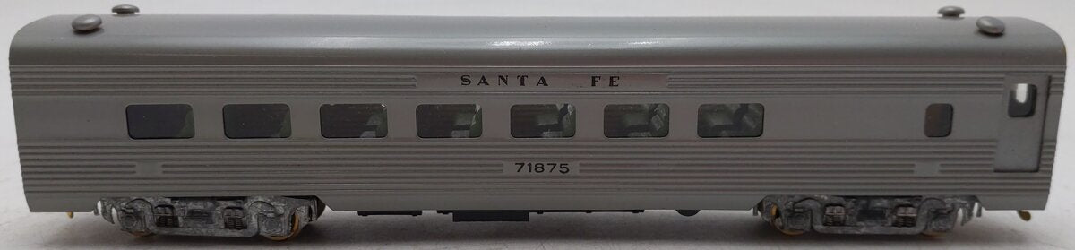 Tenshodo 402 HO Scale Brass Santa Fe Coach Car #71875 VG/Box