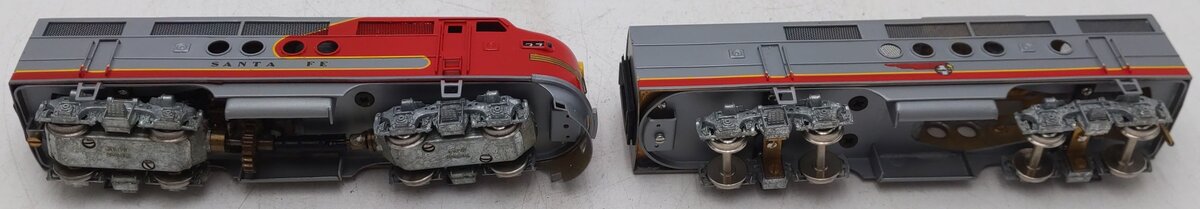 Tenshodo 106/107 HO Scale BRASS Union Pacific EMD AB Diesel Set VG