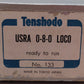 Tenshodo 133 HO Scale Brass USRA 0-8-0 Steam Locomotive EX/Box