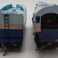 Tenshodo 163 HO Scale BRASS AT&SF Blue Goose Steam Loco & Tender VG/Box