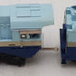 Tenshodo 163 HO Scale BRASS AT&SF Blue Goose Steam Loco & Tender VG/Box