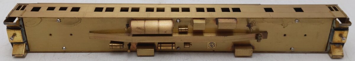 Lambert 8100 BRASS HO Scale Undecorated Coach Passenger Car VG/Box