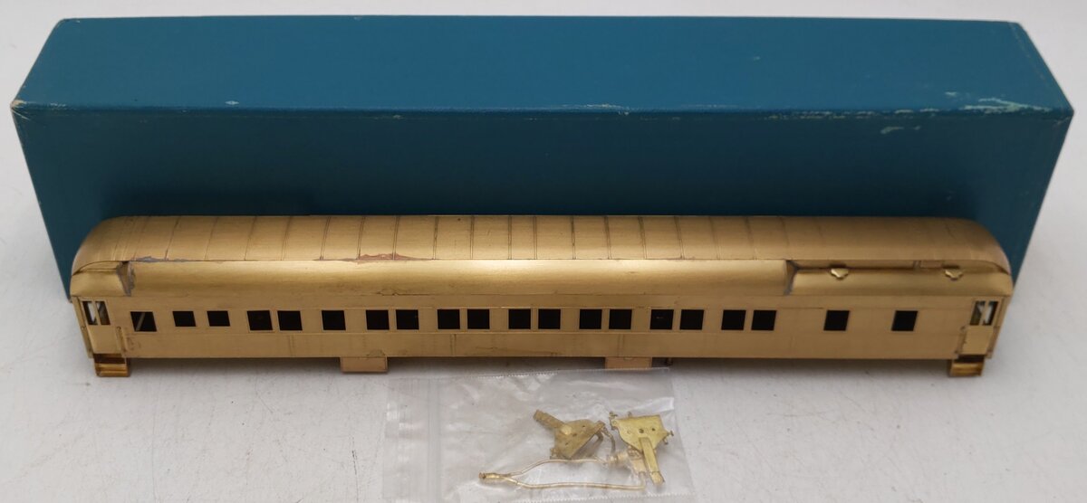 Lambert 8100 BRASS HO Scale Undecorated Coach Passenger Car VG/Box