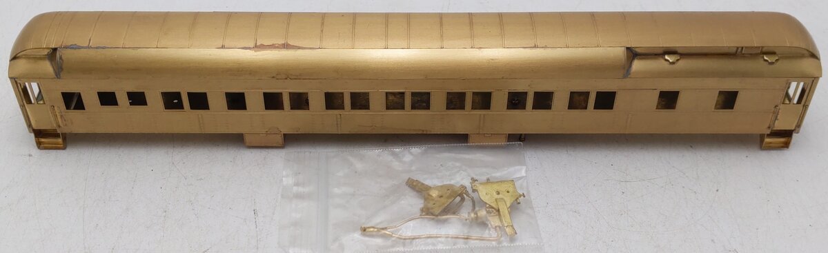 Lambert 8100 BRASS HO Scale Undecorated Coach Passenger Car VG/Box