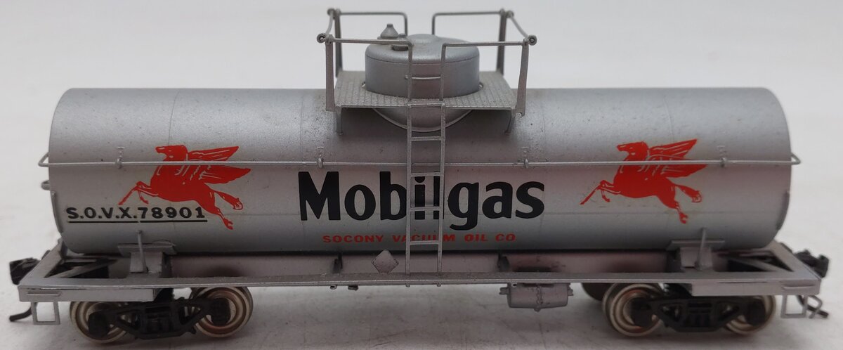 Precision Scale Company 15666 HO BRASS Mobilgas 10,000 Gallon Tank Car EX/Box