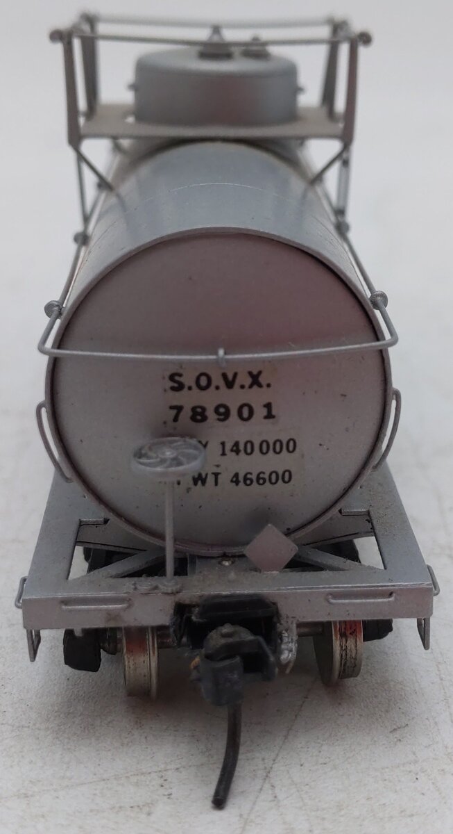Precision Scale Company 15666 HO BRASS Mobilgas 10,000 Gallon Tank Car EX/Box