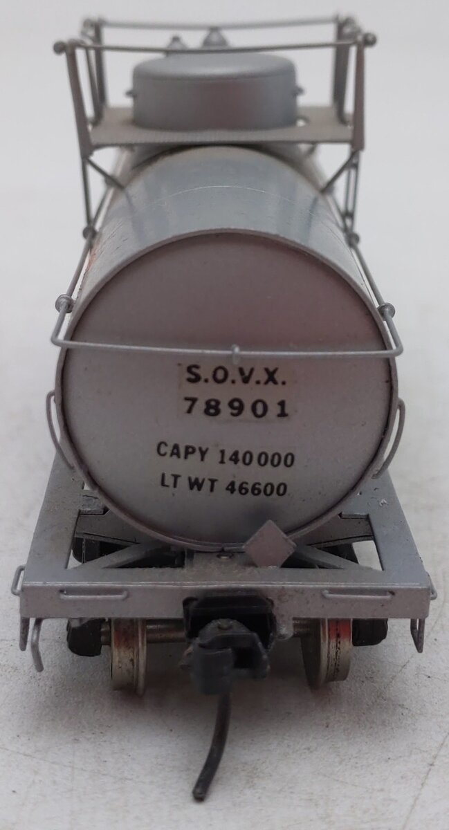 Precision Scale Company 15666 HO BRASS Mobilgas 10,000 Gallon Tank Car EX/Box