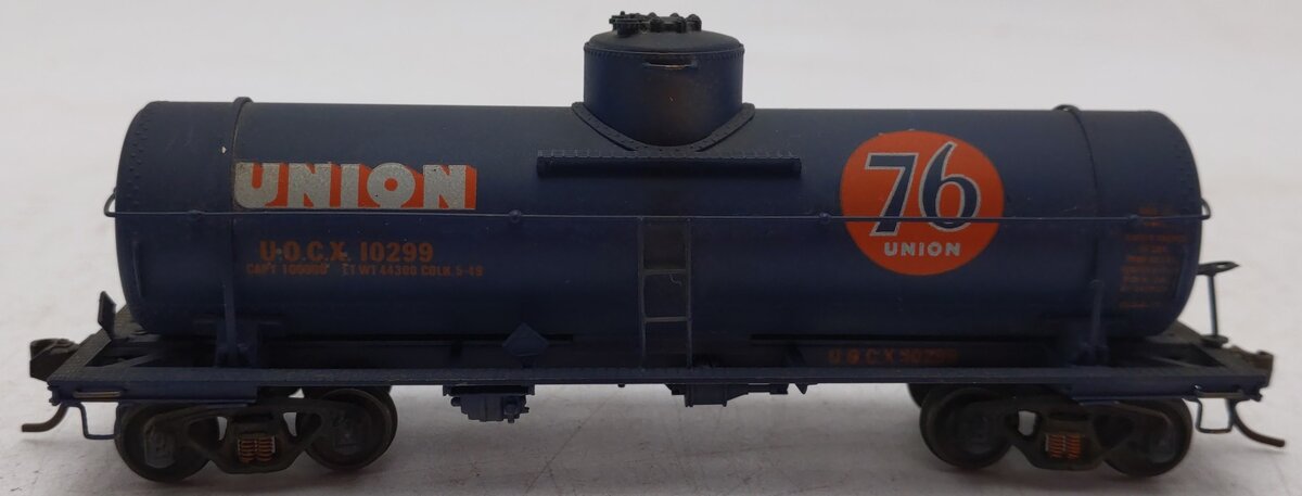 Lambert 7550 HO Scale 76 Union ICC 10,000 Gallon Type 103 Tank Car #10299 VG/Box
