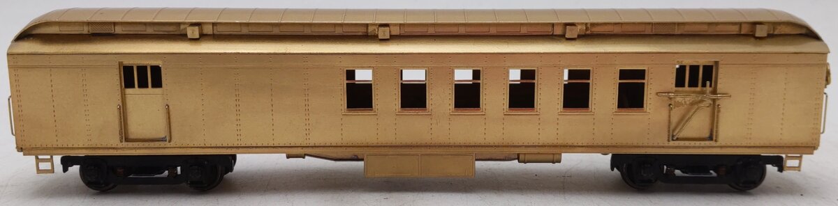 Lambert 860 HO BRASS AT&SF Heavyweight RPO Passenger Car - Unpainted EX/Box