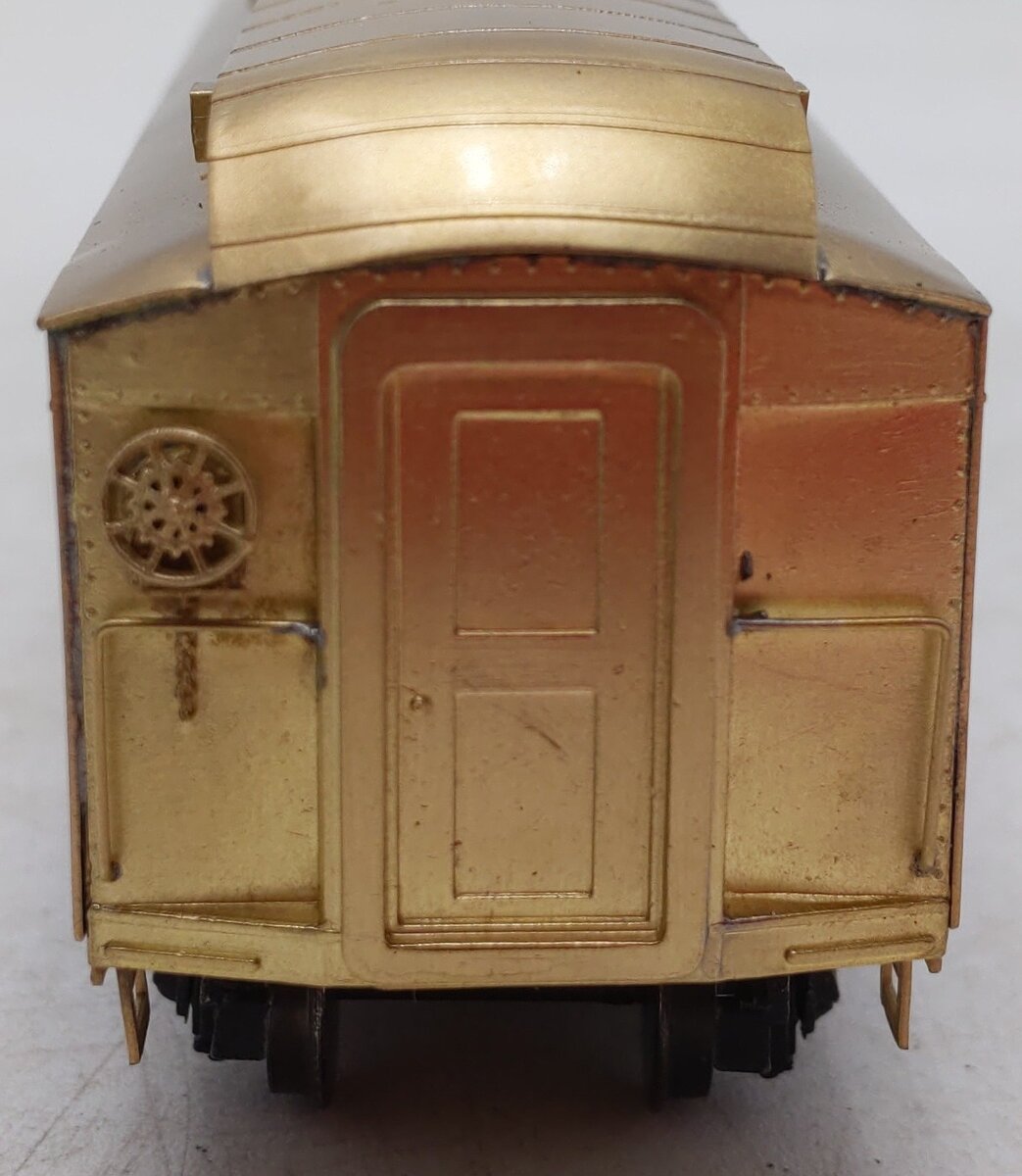 Lambert 860 HO BRASS AT&SF Heavyweight RPO Passenger Car - Unpainted EX/Box