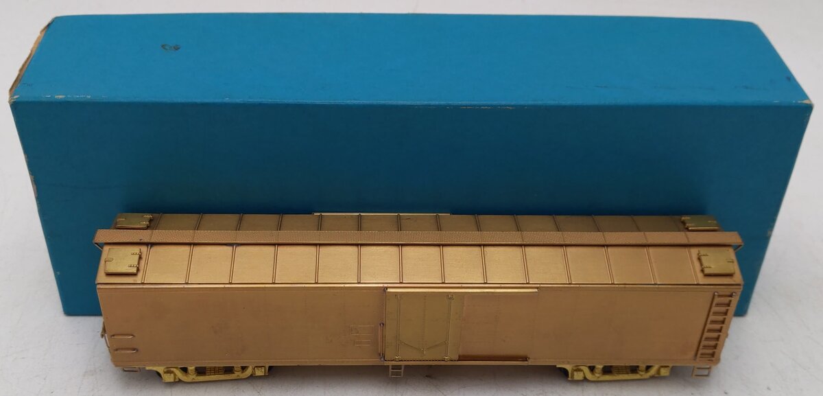 Lambert BRASS HO Scale REA Reefer Car EX/Box