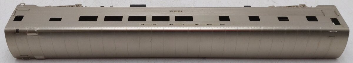 Soho 0712 HO Scale Nickel Plated BRASS Santa Fe #1339 Dormitory Lounge EX/Box