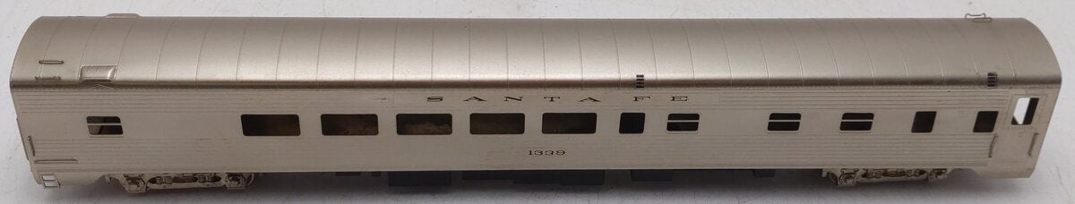 Soho 0712 HO Scale Nickel Plated BRASS Santa Fe #1339 Dormitory Lounge EX/Box
