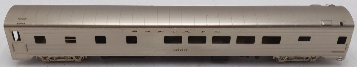 Soho 0712 HO Scale Nickel Plated BRASS Santa Fe #1339 Dormitory Lounge EX/Box