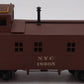 Trains Inc. HO Scale Brass 1921 Santa Fe Caboose/Box