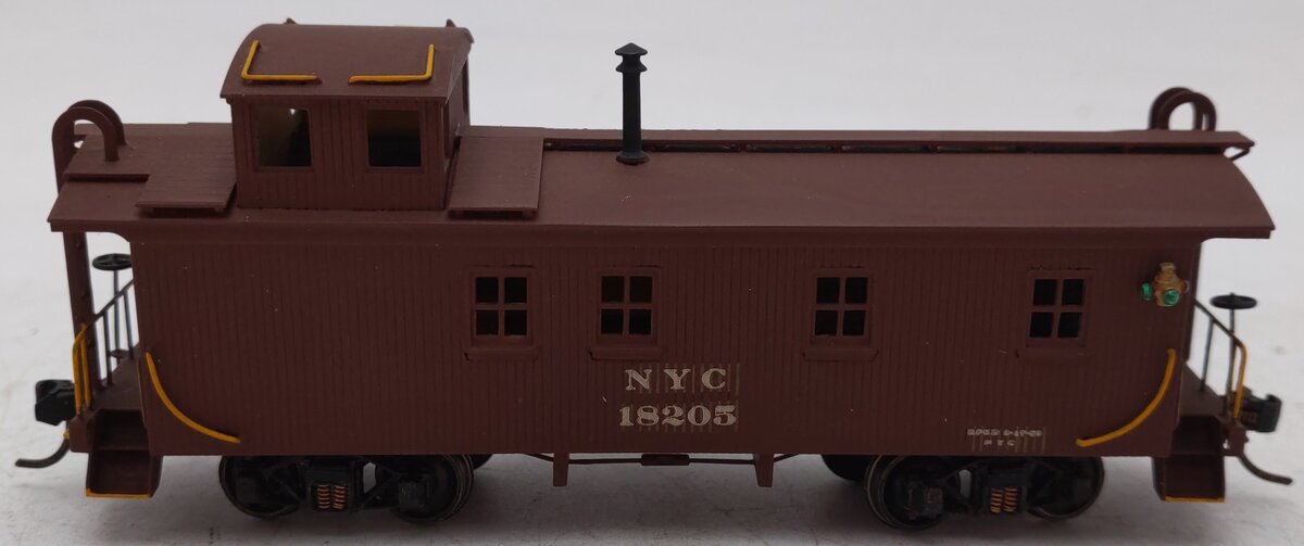 Trains Inc. HO Scale Brass 1921 Santa Fe Caboose/Box