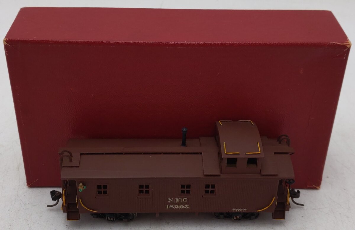 Trains Inc. HO Scale Brass 1921 Santa Fe Caboose/Box