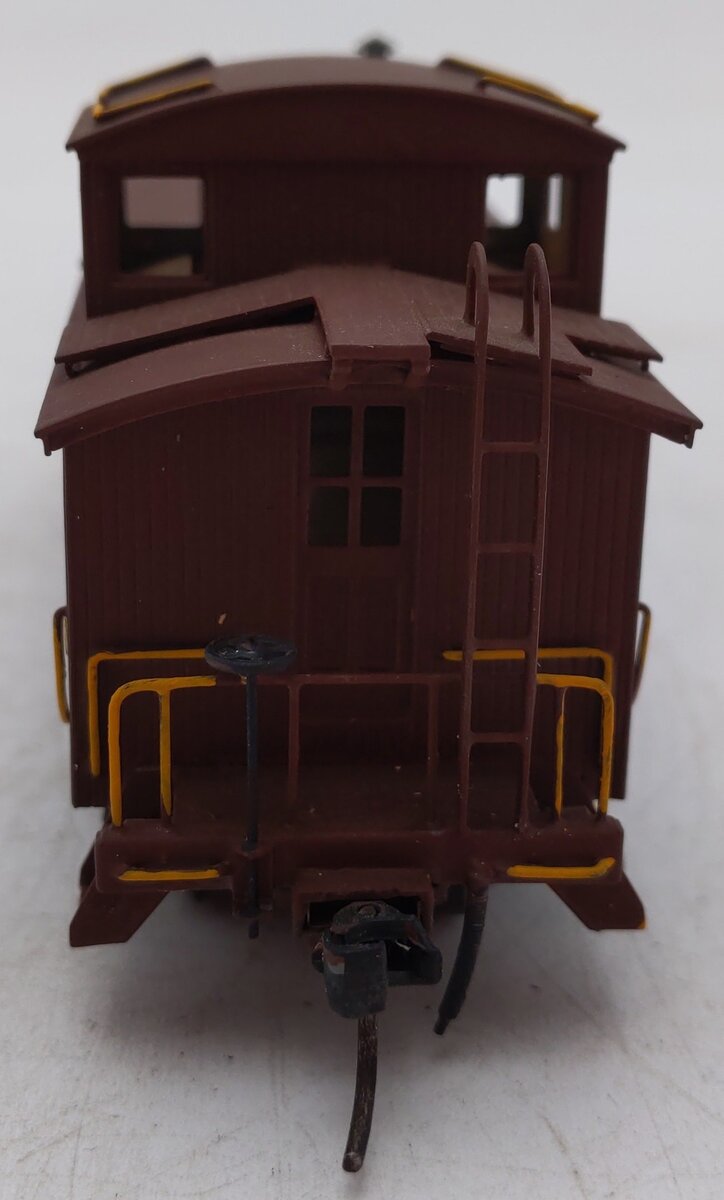 Trains Inc. HO Scale Brass 1921 Santa Fe Caboose/Box