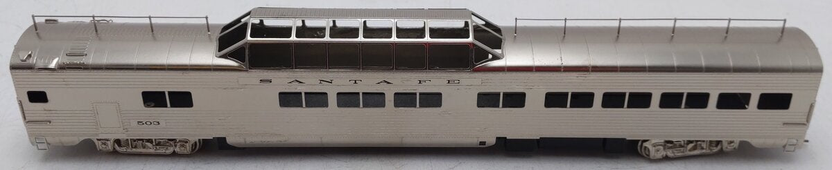 Soho 0724 HO Brass Santa Fe Dome Lounge Passenger Car #503 EX/Box