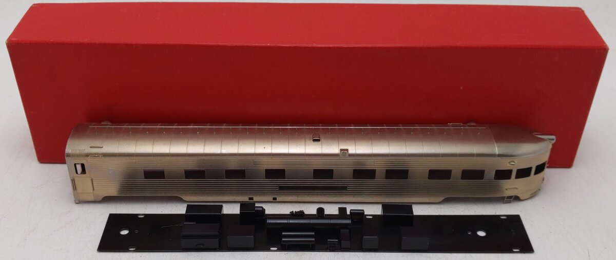 Soho 1107 BRASS HO Scale Rock Island Line Golden Vista Observation Car EX/Box