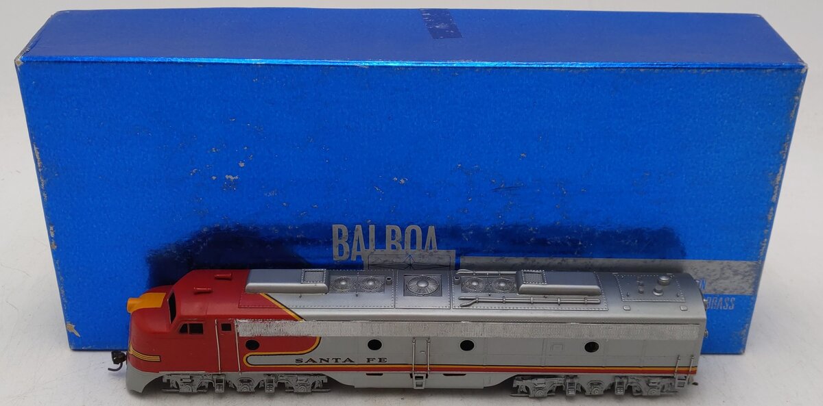 Balboa 702 BRASS HO Scale AT&SF EMD E-8 A Unit Passenger Diesel EX