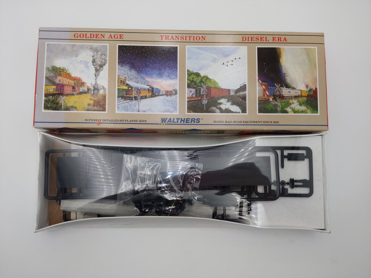 Walthers 932-5636 HO GE 75' Depressed Center Four Truck Flat Car Road #2004 Kit MT/Box