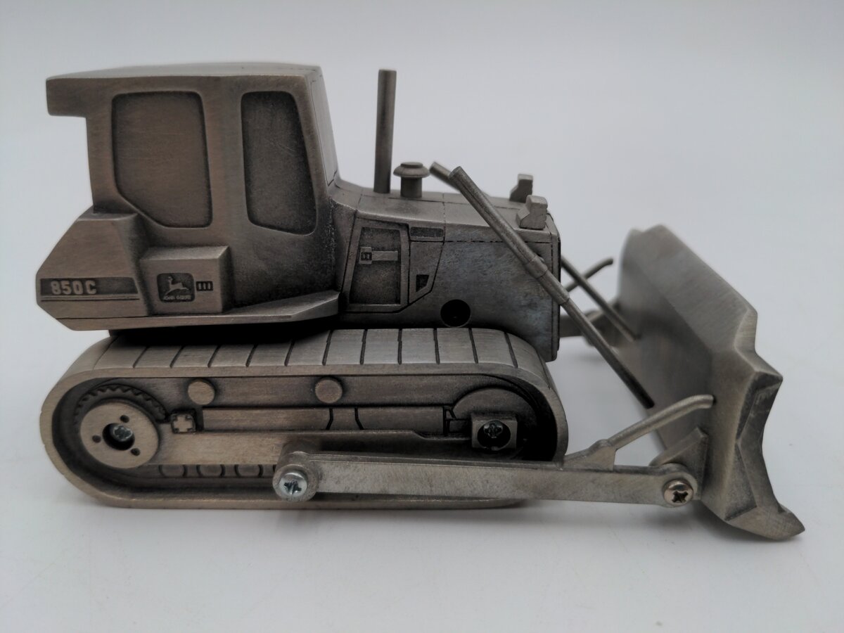 SpecCast JDM-098 1:50 Scale Pewter John Deere 850C Crawler VG