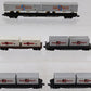Arnold Rapido N Scale Assorted Sea Land Flat Cars [5] VG