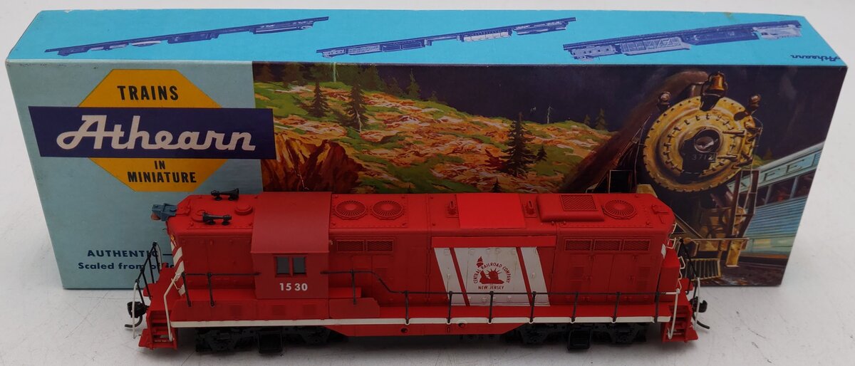 HO Scale Central of New Jersey Dummy Diesel Locomotive #1530 EX