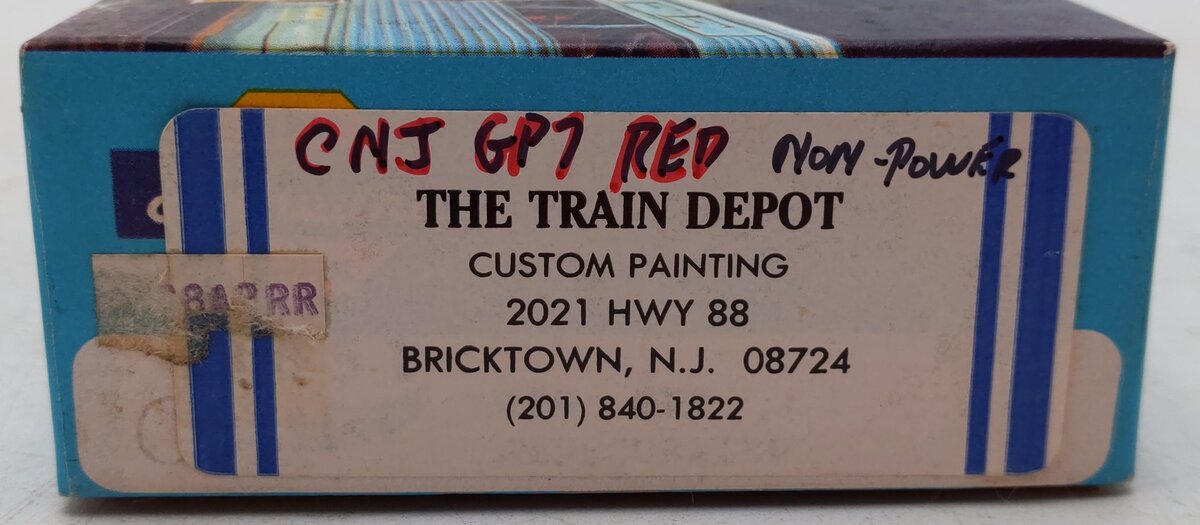 HO Scale Central of New Jersey Dummy Diesel Locomotive #1530 EX