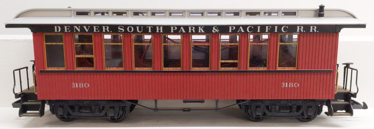 LGB 3180 G Scale Denver South Park & Pacific Passenger Car #3180 EX