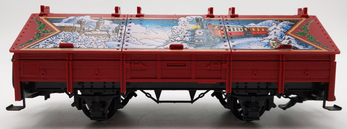 LGB 45110 G Scale Covered Christmas Gondola EX