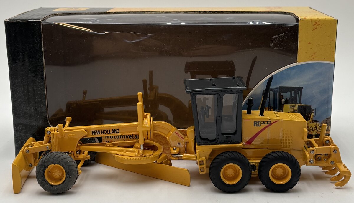 New Holland BNHC0003 1:50 RG200 Motor Grader Diecast EX/Box