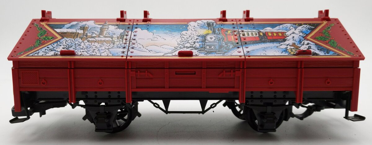 LGB 45110 G Scale Covered Christmas Gondola EX