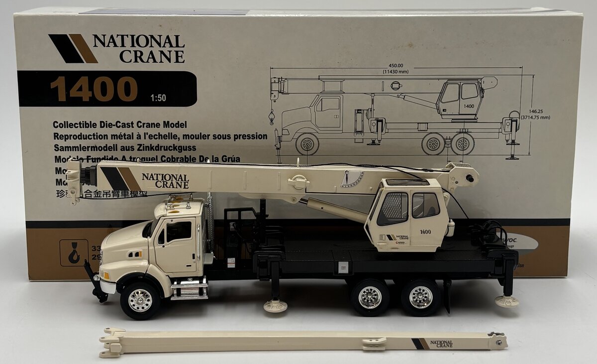 TWH Collectibles 1:50 National Crane 1400 Manitowoc Telescoping Crane LN/Box