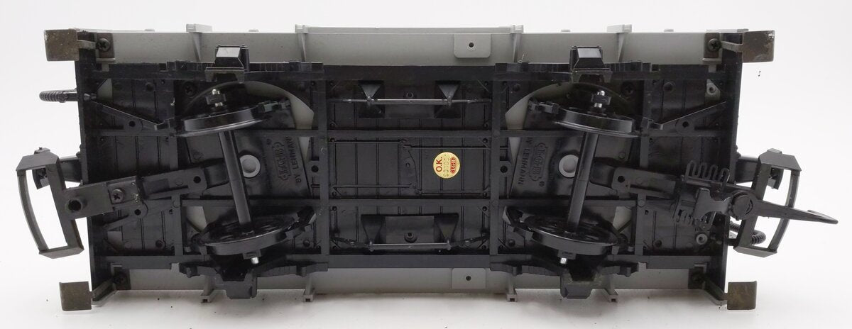 LGB 4110 G Scale 4-Wheel Gray Flat Car EX