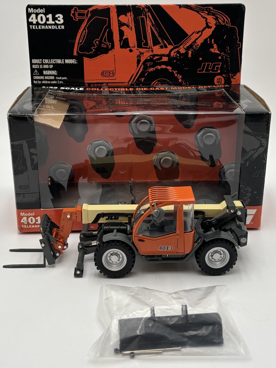 JLG 798297 1:32 Diecast Model 4013 Telehandler Construction Vehicle LN/Box