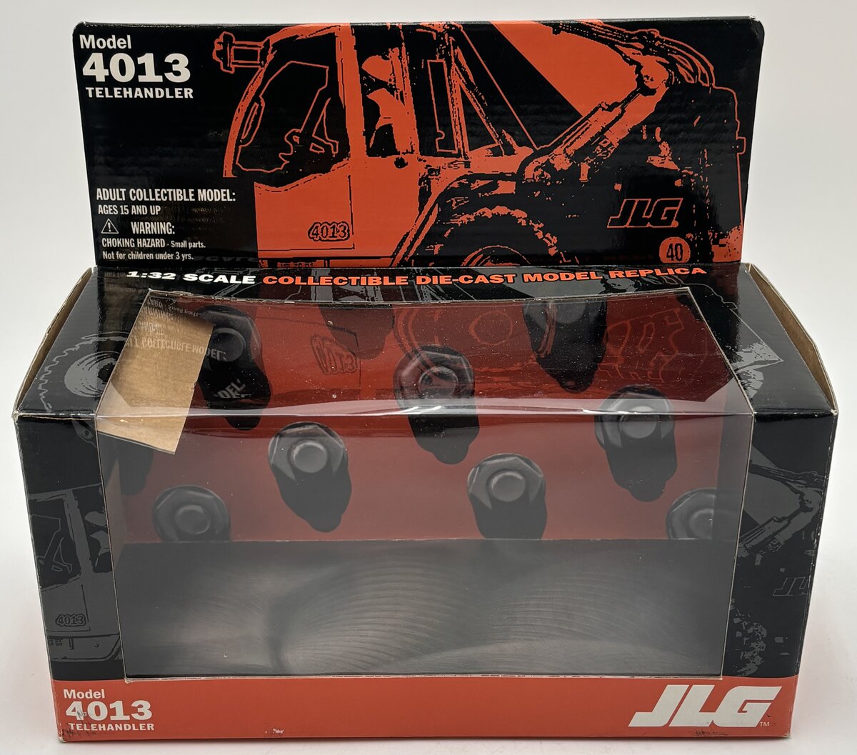 JLG 798297 1:32 Diecast Model 4013 Telehandler Construction Vehicle LN/Box